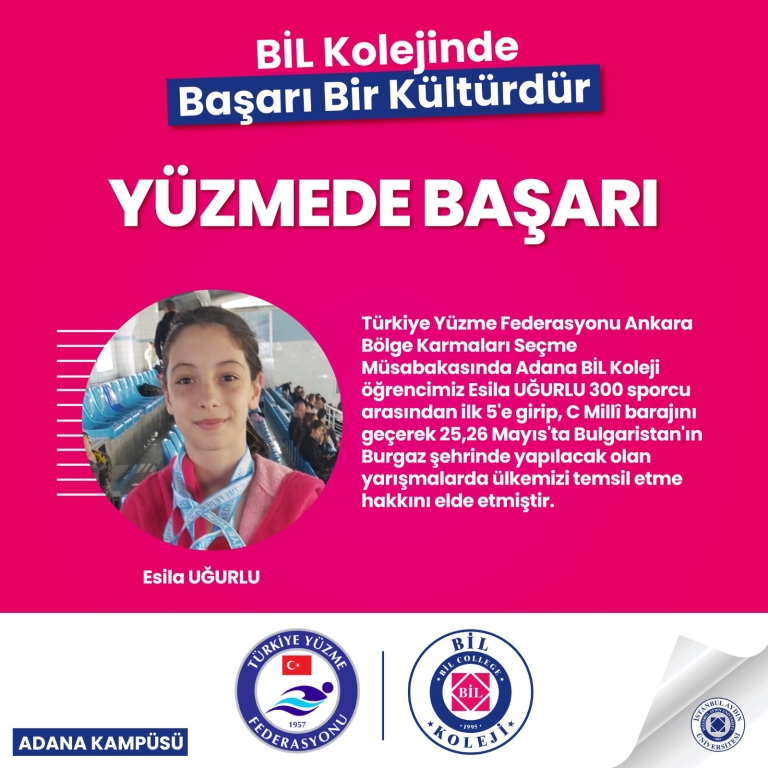 ÖZEL ADANA BİL KOLEJİNDE MİLLİ GURUR