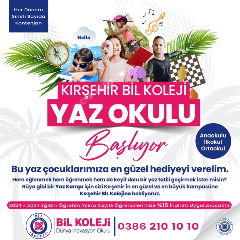 Yaz Okulu Başvuruları Başladı!