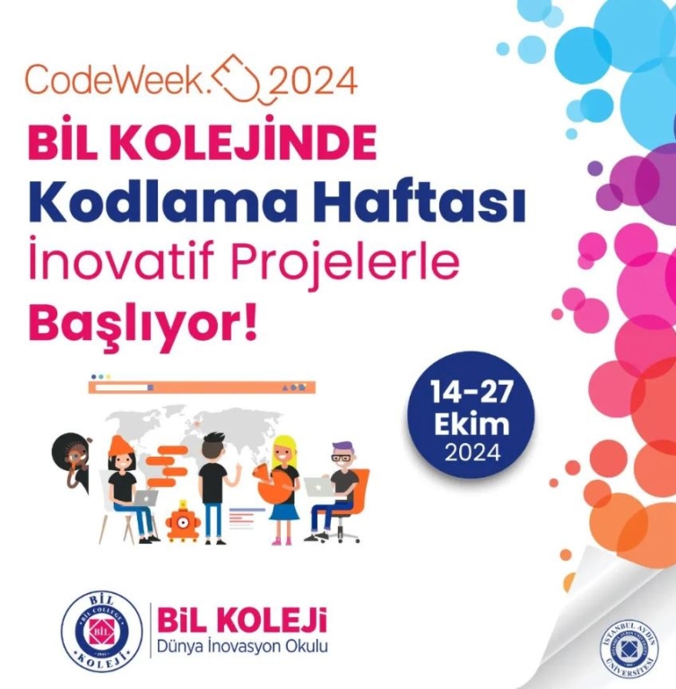 Bahçelievler Bil Kolejinde CODEWEEK HAFTASI