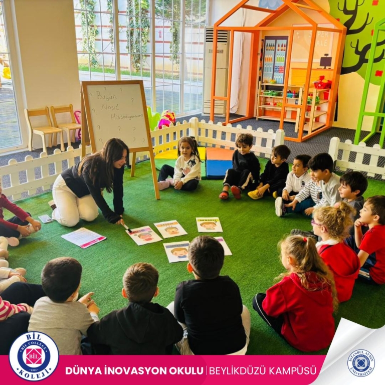 Anaokulu 5 Yaş grubu, duygular temalı etkinliğimiz