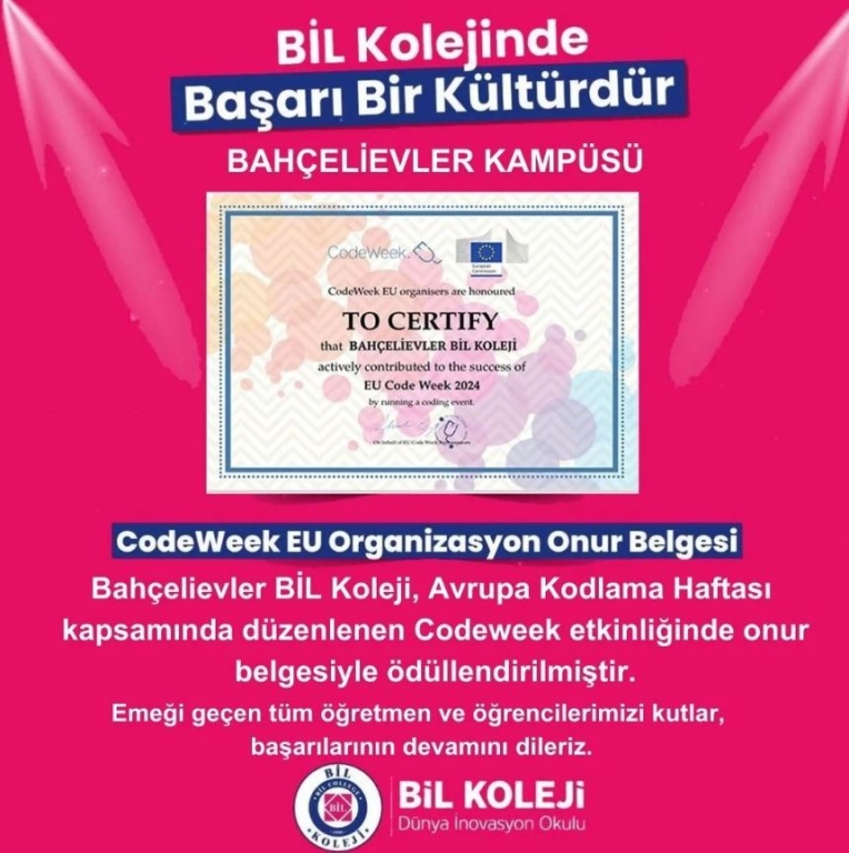 CodeWeek Başarımız