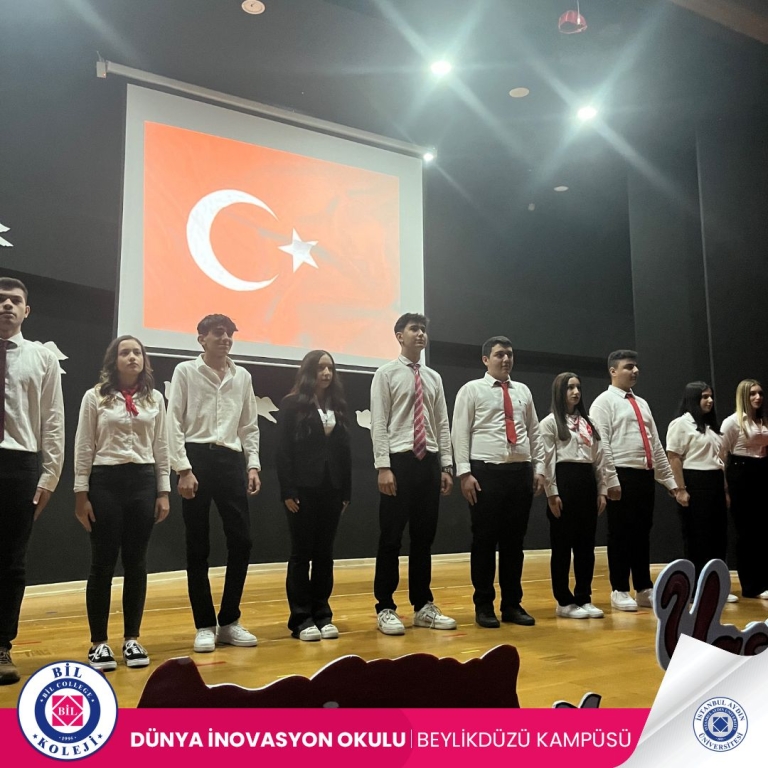 29 Ekim Cumhuriyet Bayramı Programımız Genel Müdürümüz Sn. Fatih Çelik ve Kampüs Müdürümüz Sn. Ertan Ünlü’nün açılış konuşmalarıyla başladı. Katılım gösteren tüm velilerimize teşekkür ediyoruz. Yaşasın Cumhuriyet görseli 2