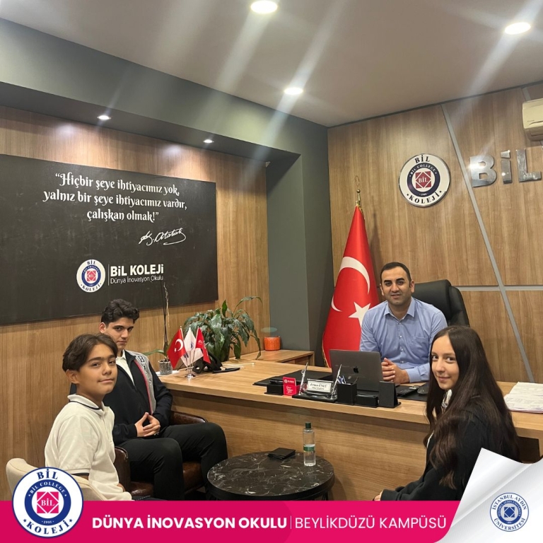 Okul başkan adaylarımız tanıtım çalışmalarına başladı. görseli 2