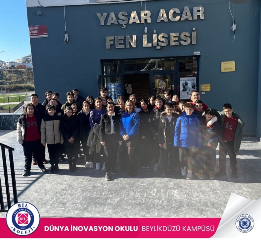 “Okul Tanıtım Gezileri” programı kapsamında, 7. ve 8. sınıf öğrencilerimizle birlikte Yaşar Acar Fen Lisesi’ni ziyaret ettik. Bizleri misafirperverlikle ağırladıkları için okul yönetimine ve öğretmenlerine teşekkür ederiz.