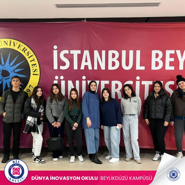 Bugün 12. sınıf öğrencilerimizle birlikte Beykent Üniversitesi’nde anlamlı bir deneyim yaşadık!