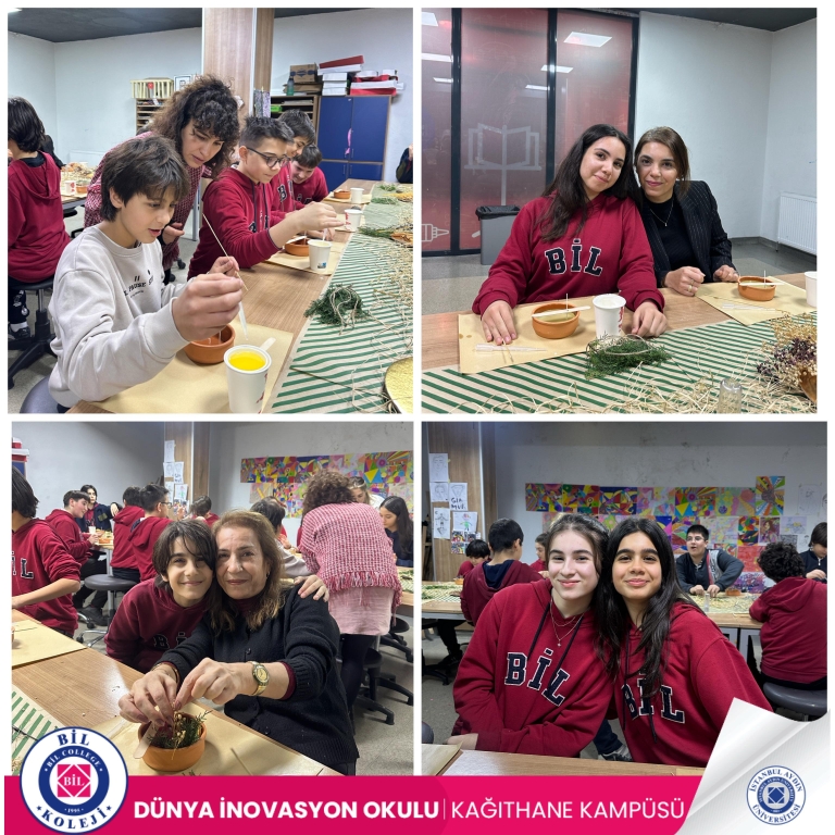 KAĞITHANE BİL KOLEJİNDE ÖĞRENCİ-VELİ ATÖLYELERİMİZ DEVAM EDİYOR! 7. SINIF ÖĞRENCİ VE VELİLERİMİZ İLE MUM YAPIMI ATÖLYESİ GERÇEKLEŞTİRİLDİ. görseli 3