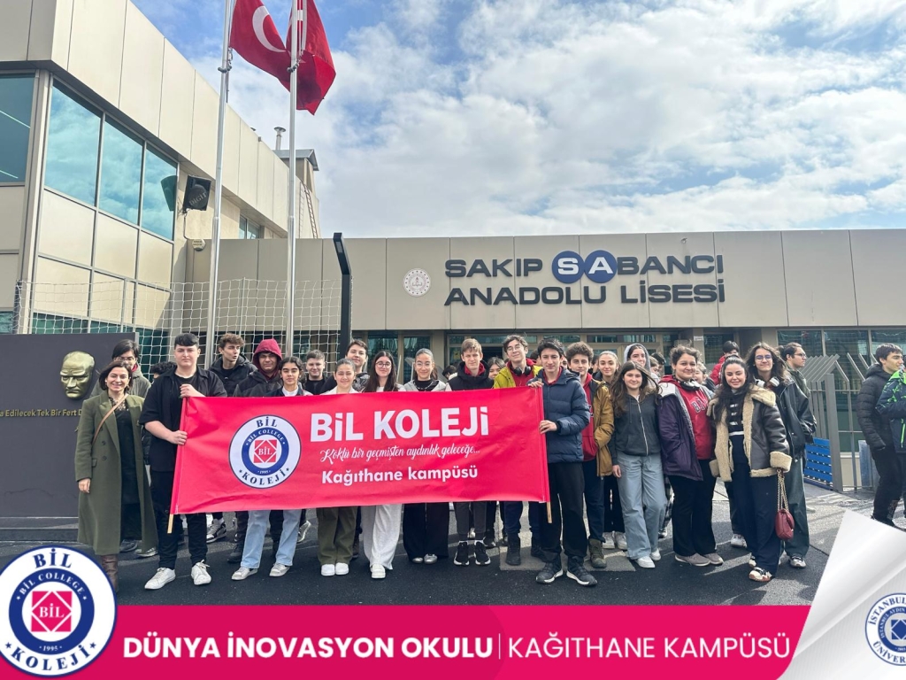 8. SINIF ÖĞRENCİLERİMİZ İLE BİRLİKTE SAKIP SABANCI ANADOLU LİSESİNİ ZİYARET ETTİK.