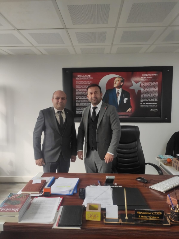 Manisa İl Milli Eğitim Müdür Yardımcısı Sayın Muhammet Öztürk ve Sayın Mustafa AKKUYU'ya ziyaret görseli 3