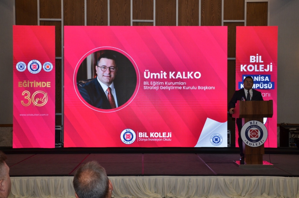 Manisa BİL Koleji Açılışında Ümit Kalko'dan Geleceğe Yön Veren Konuşma görseli 3