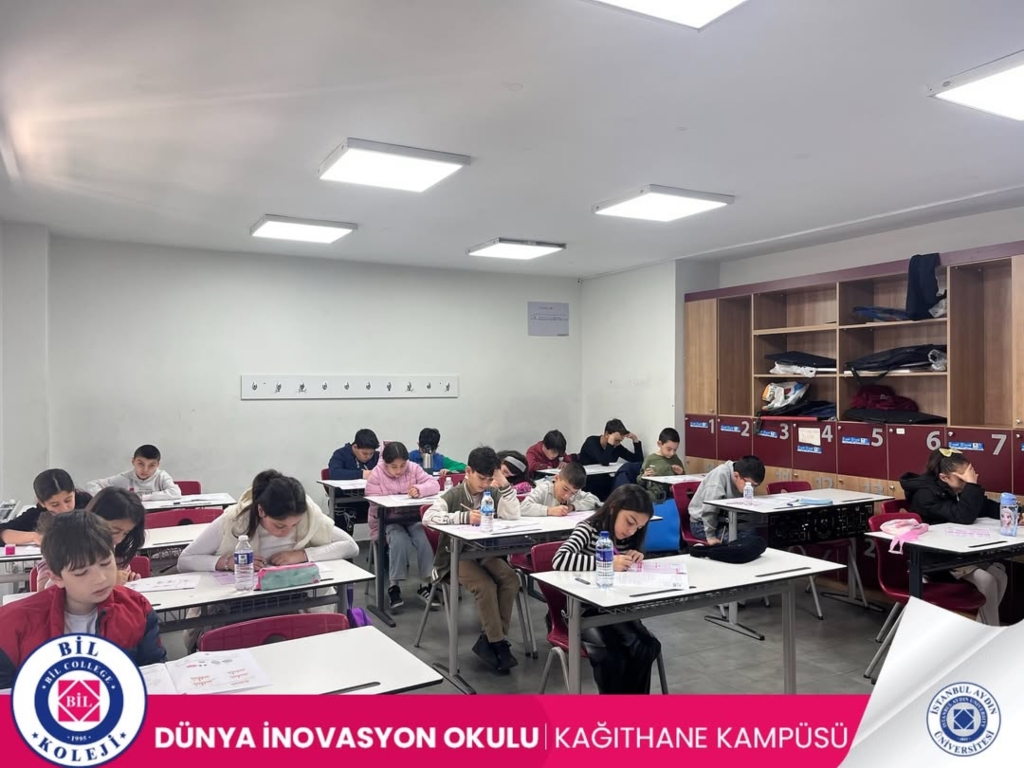 Bugün Kağıthane BİL Koleji’nde Bursluluk Sınavı Heyecanı Vardı Sınava katılan tüm öğrencilerimize ve ailelerine teşekkür ederiz. Başarı dolu bir eğitim yolculuğunda birlikte ilerlemek dileğiyle #KağıthaneBİL #BurslulukSınavı görseli 2
