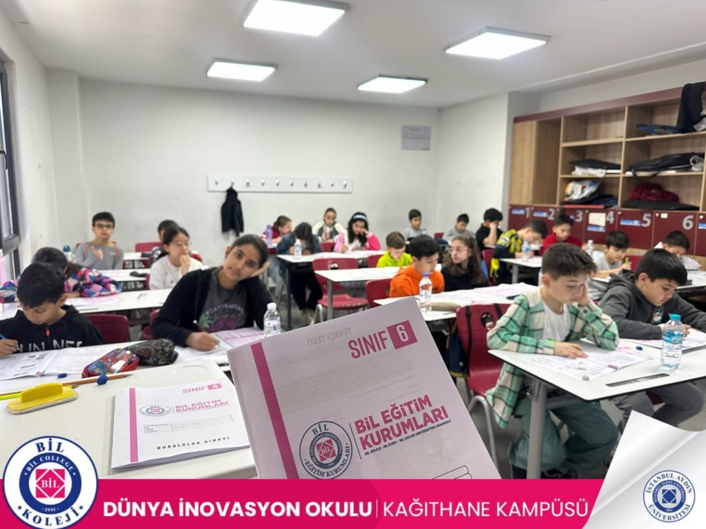 Kağıthane BİL Koleji’nde Okula Kabul ve Bursluluk Sınavımızı yoğun katılımla tamamladık. Sınava katılan tüm öğrencilerimize ve ailelerine teşekkür ederiz. Başarı dolu bir eğitim yolculuğunda birlikte ilerlemek dileğiyle #KağıthaneBİL #bursluluksinavi görseli 2