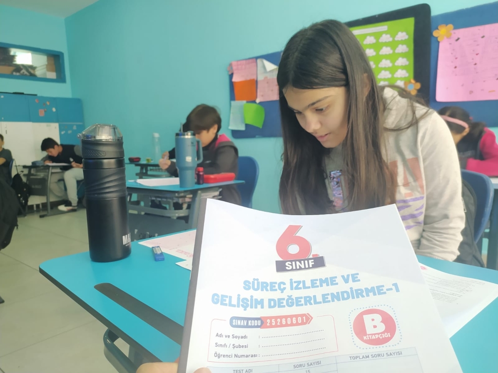Süreç İzleme ve Kazanım Değerlendirme Sınavımızdan Kareler