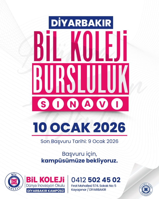 BİL KOLEJİ BURSLULUK SINAVI 10 OCAK 2026