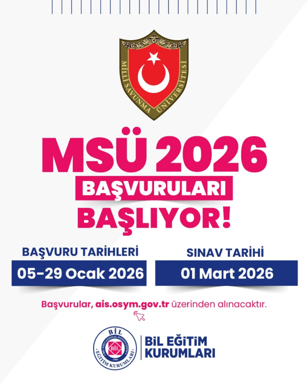 MSÜ 2026 Başvuruları Başladı